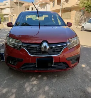 Renault Logan 2018 Dark Red Used for Sale