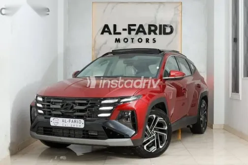 هيونداي توسان 2025 أحمر جديدة للبيع - 3