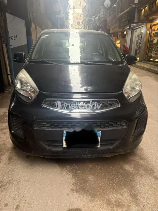 كيا بيكانتو 2017 أبيض مستعملة للبيع - 1