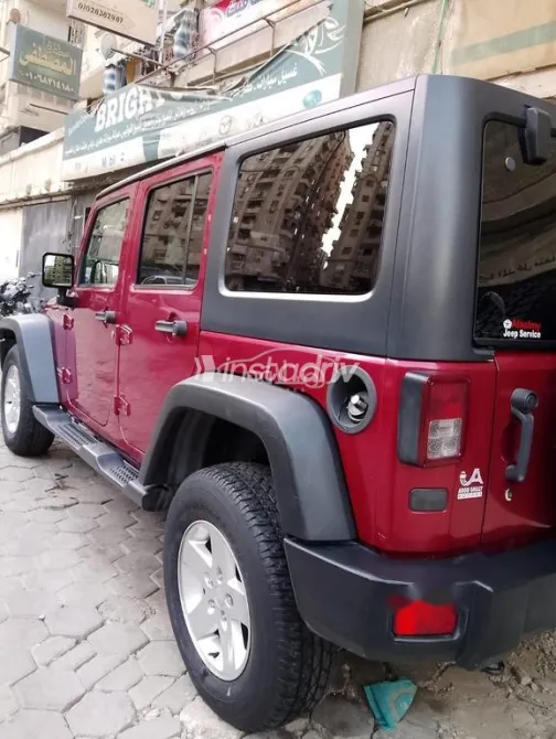 Jeep Wrangler 2014 Dark Red Used for Sale - 4