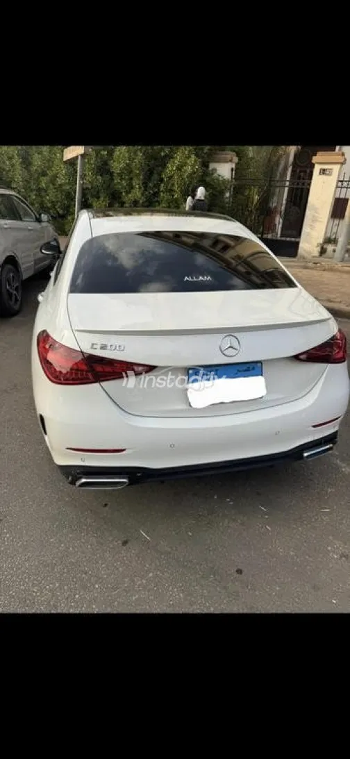 مرسيدس C 200 2022 أبيض مستعملة للبيع - 2