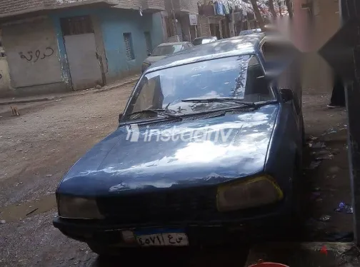 بيجو 505 1983 أزرق غامق مستعملة للبيع - 9