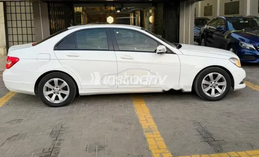 مرسيدس C 180 2014 أبيض مستعملة للبيع - 2