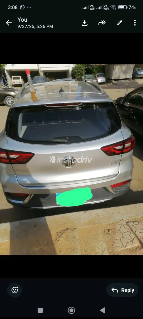 ام جى ZS 2021 أبيض مستعملة للبيع - 1