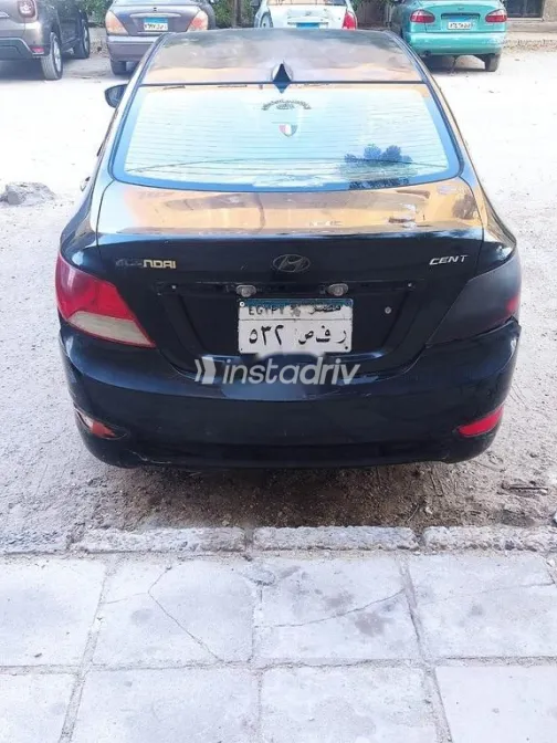هيونداي اكسنت RB 2012 أسود مستعملة للبيع - 3
