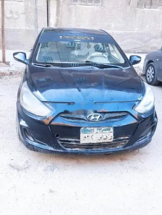 هيونداي اكسنت RB 2012 أسود مستعملة للبيع