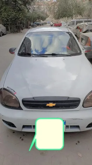 شيفروليه لانوس 2009 أبيض مستعملة للبيع