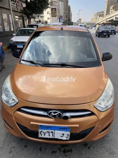 Hyundai I10 2015 Orange Used for Sale - 1