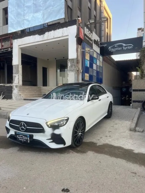 مرسيدس E 200 2023 أبيض مستعملة للبيع - 2