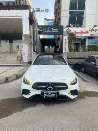 مرسيدس E 200 2023 أبيض مستعملة للبيع