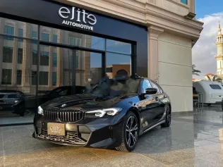 بي ام دبليو 320 2024 أسود مستعملة للبيع