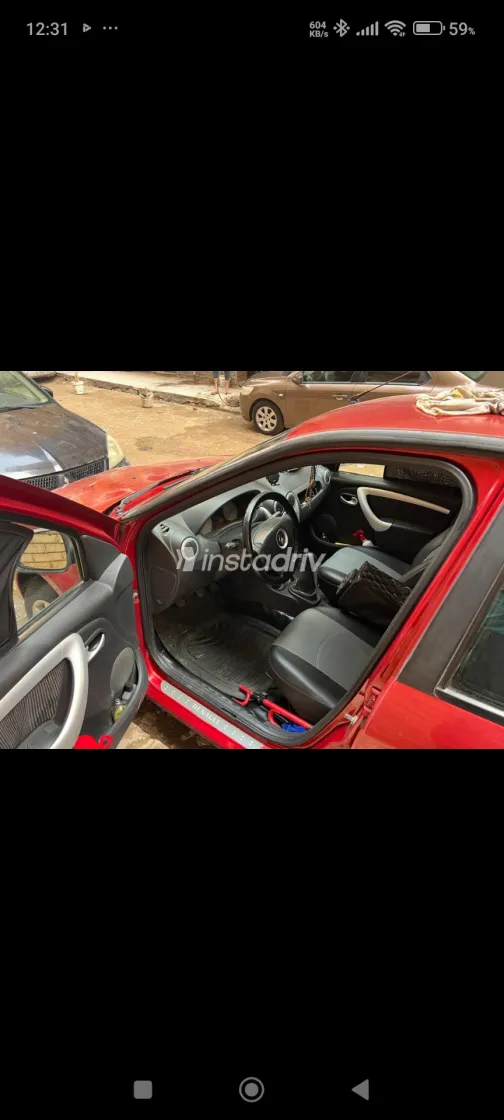 Renault Logan 2011 White Used for Sale - 5