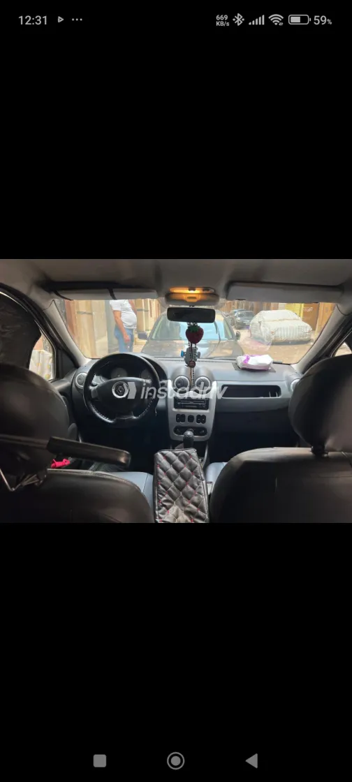 Renault Logan 2011 White Used for Sale - 7