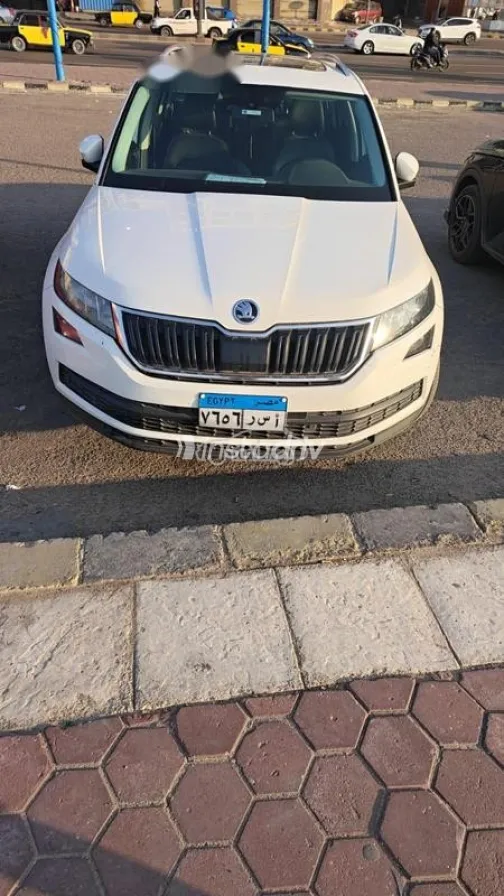 سكودا كودياك 2021 أبيض مستعملة للبيع - 4