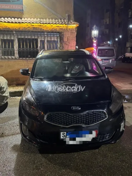 Kia Carens 2014 Black Used for Sale - 1