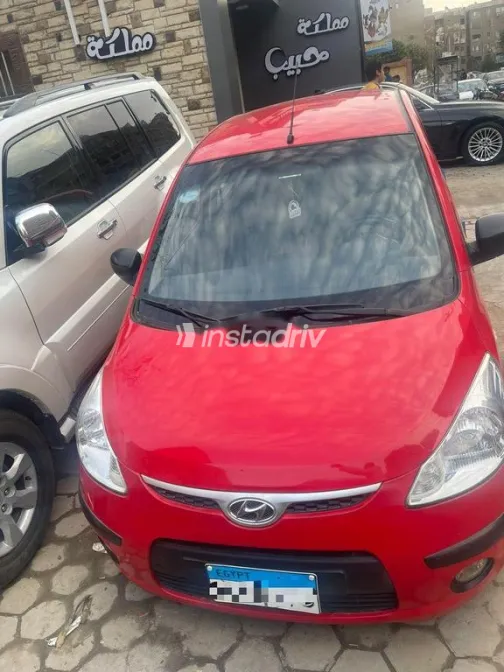 هيونداي I10 2010 أحمر مستعملة للبيع - 1