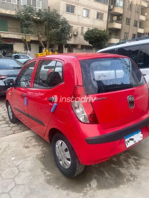 هيونداي I10 2010 أحمر مستعملة للبيع - 2