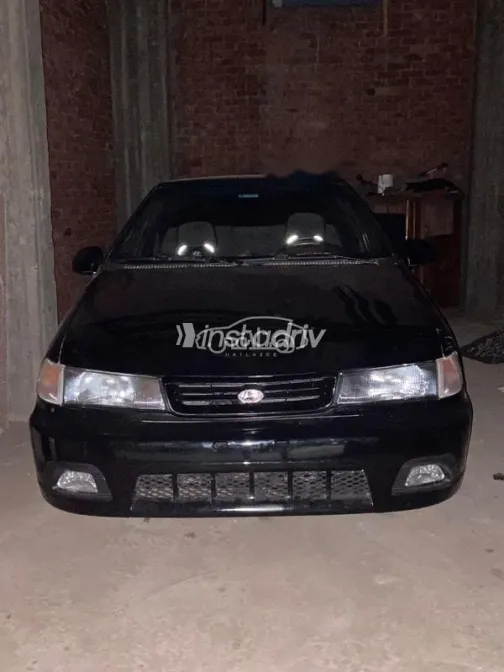 هيونداي اكسيل 1995 أسود مستعملة للبيع - 2