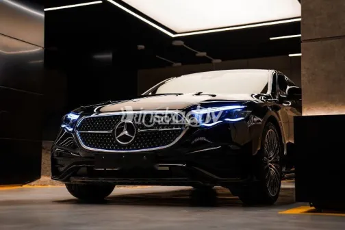 مرسيدس E 200 2024 أسود مستعملة للبيع - 1