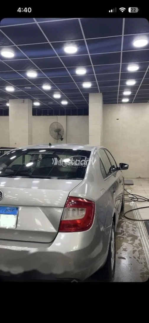 سكودا رابيد 2015 بيج مستعملة للبيع - 2