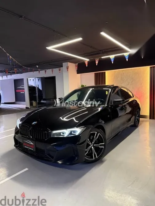 بي ام دبليو 320 2024 أسود مستعملة للبيع - 2