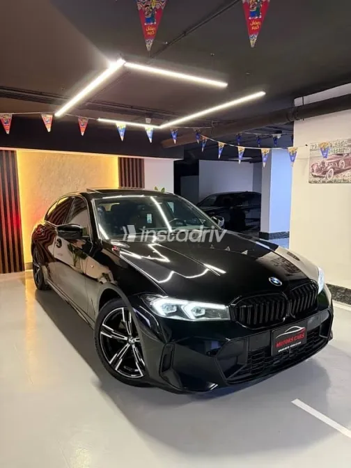 بي ام دبليو 320 2024 أسود مستعملة للبيع - 3