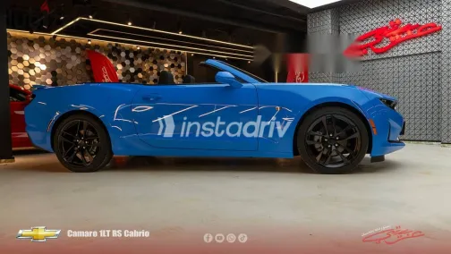 شيفروليه كمارو 2024 أزرق غامق مستعملة للبيع - 3