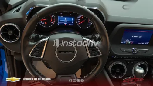 شيفروليه كمارو 2024 أزرق غامق مستعملة للبيع - 6