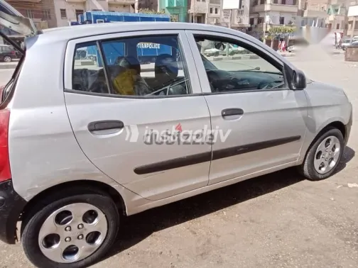 كيا بيكانتو 2008 فضي مستعملة للبيع - 1