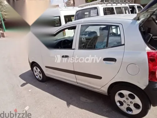 كيا بيكانتو 2008 فضي مستعملة للبيع - 3