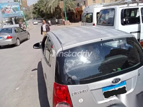 كيا بيكانتو 2008 فضي مستعملة للبيع - 5