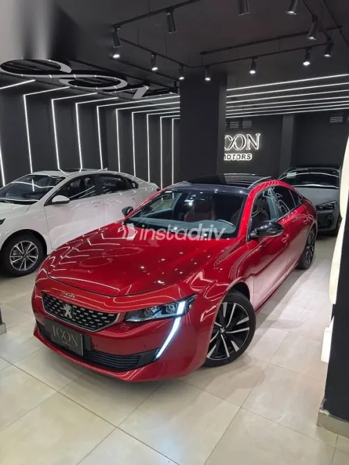 بيجو 508 2021 أحمر مستعملة للبيع - 1