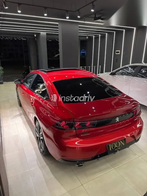 بيجو 508 2021 أحمر مستعملة للبيع - 4