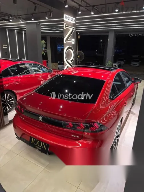 بيجو 508 2021 أحمر مستعملة للبيع - 5