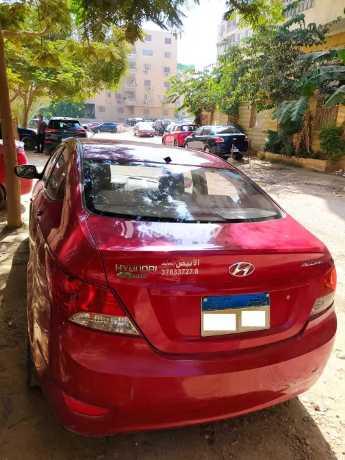 هيونداي اكسنت 2012 أبيض مستعملة للبيع - 3