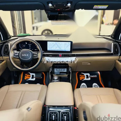 كيا سورينتو 2024 أبيض مستعملة للبيع - 3