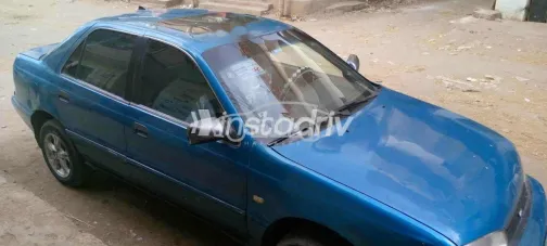 هيونداي اكسنت 1992 سماوي مستعملة للبيع - 3