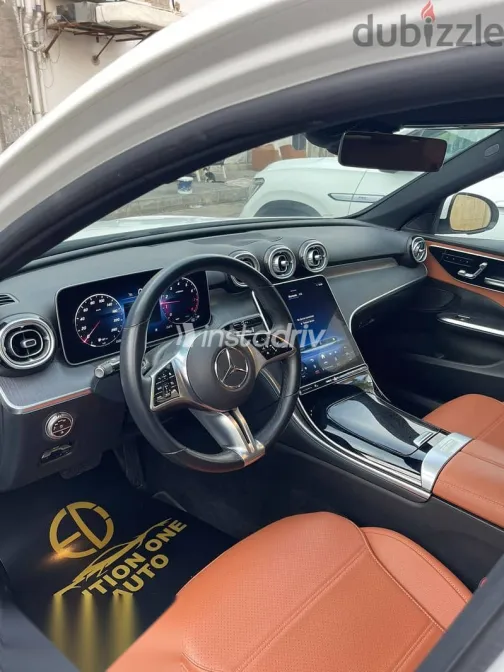 مرسيدس C 180 2023 أبيض مستعملة للبيع - 9