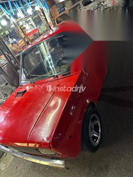 فيات 128 1989 أحمر مستعملة للبيع - 3