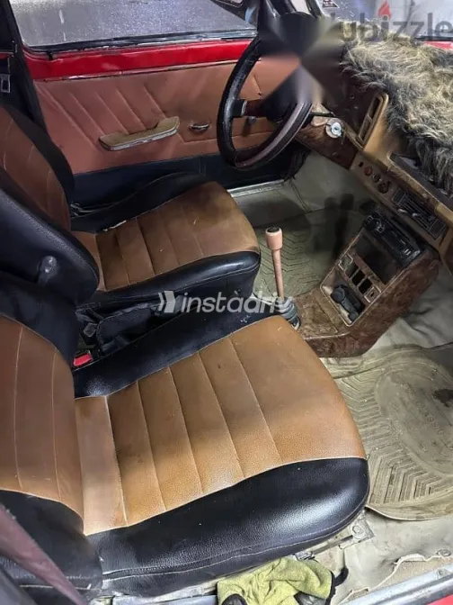 فيات 128 1989 أحمر مستعملة للبيع - 6