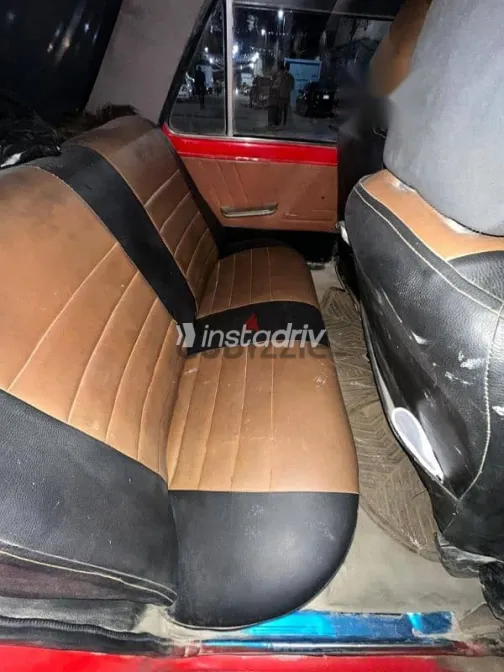 فيات 128 1989 أحمر مستعملة للبيع - 7