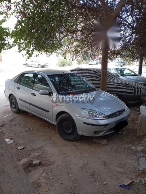 فورد فوكس 2002 رمادي مستعملة للبيع - 3