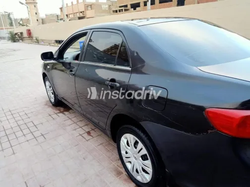 تويوتا كورولا 2008 أسود مستعملة للبيع - 2