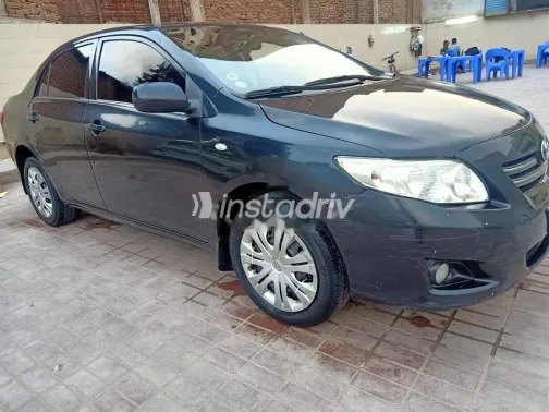 تويوتا كورولا 2008 أسود مستعملة للبيع - 3