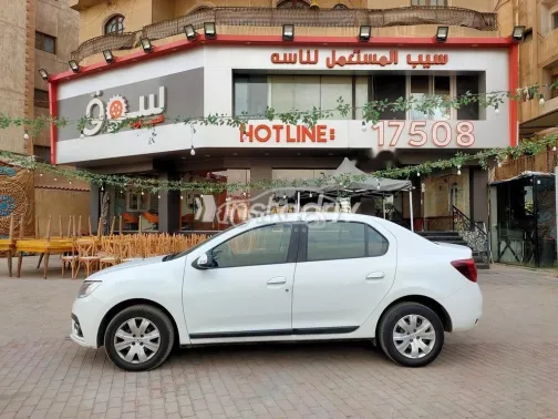 رينو لوجان 2021 أبيض مستعملة للبيع - 2