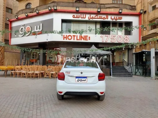 رينو لوجان 2021 أبيض مستعملة للبيع - 4