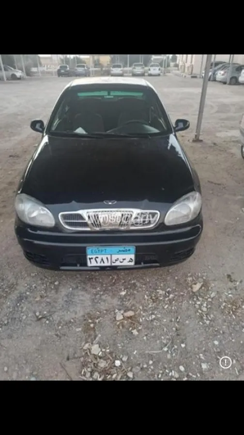 دايو لانوس 2007 أسود مستعملة للبيع - 1