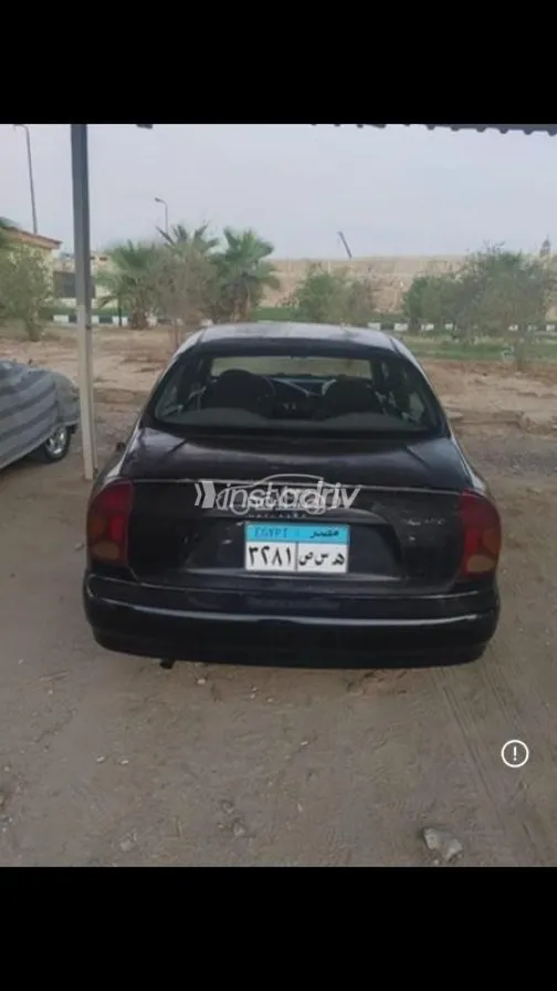 دايو لانوس 2007 أسود مستعملة للبيع - 2