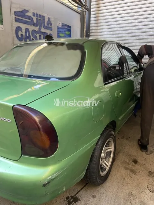 دايو لانوس 2 2004 أخضر مستعملة للبيع - 3