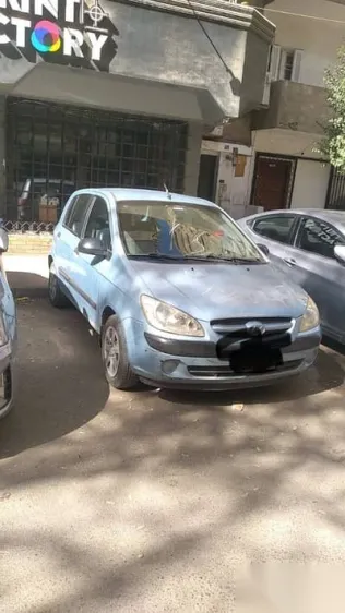 هيونداي جيتز 2007 أزرق غامق مستعملة للبيع